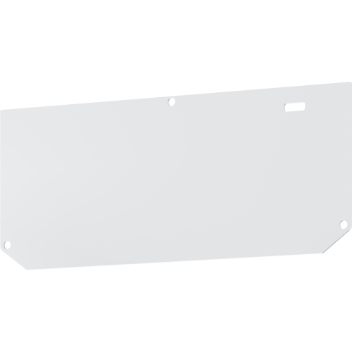 Элемент Р-50 торцевой AL Белый Мат (2м) (комплект 2/2 шт)