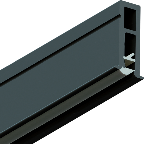 Профиль А7 Йошка стеновой черный