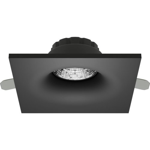 Светильник встраиваемый CITY DLV MR16 GU5.3 BLACK | 95х95 H40mm