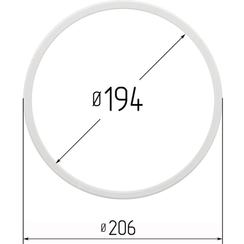 Кольцо d195 мм