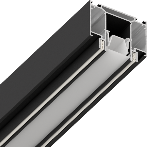 Профильная система SLOTT Canyon, черная 3.0 2м