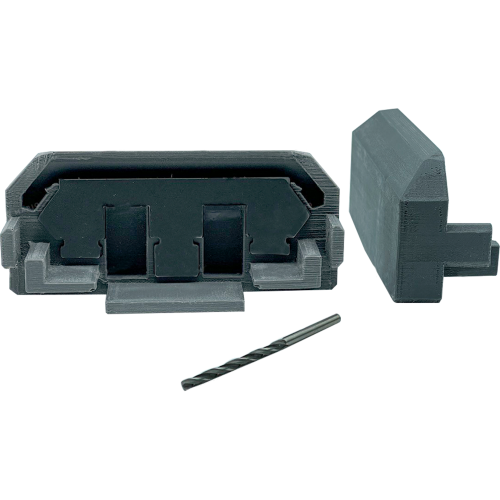 Элемент ПК-14, МАГНИТНЫЙ торцевой, черный, пластик (левый/правый, комплект 2шт)