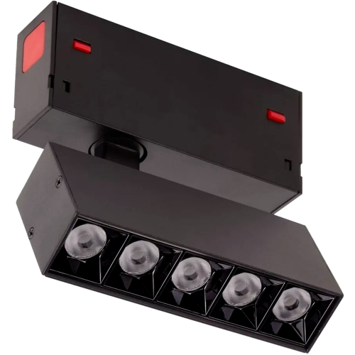 Трековый светильник Black Mask, 8 Вт, 138x34x150 мм