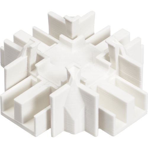 Соединительный элемент ПВХ  + Образный 90 град 6838