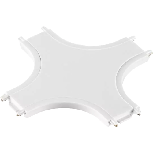 Х- соединитель потолок-потолок для шинопровода H5, WHITE
