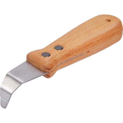 Лопатка "Узкая перьевая" два гиба с выборкой 0,8мм ручка дерево