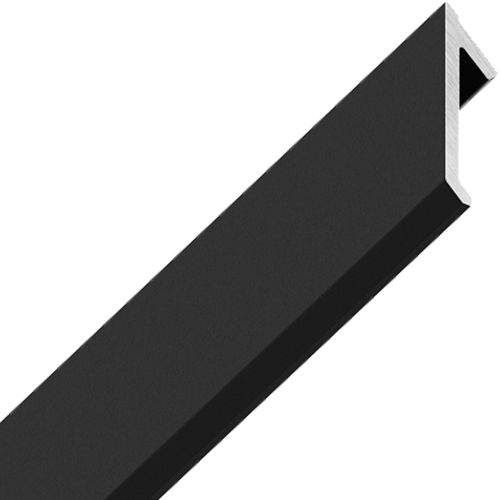 Декоративная вставка для конструкционного профиля ARTISS черный, 2м