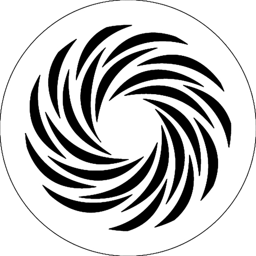 Магнитная вент. решетка D125 мм Вид 2 белый