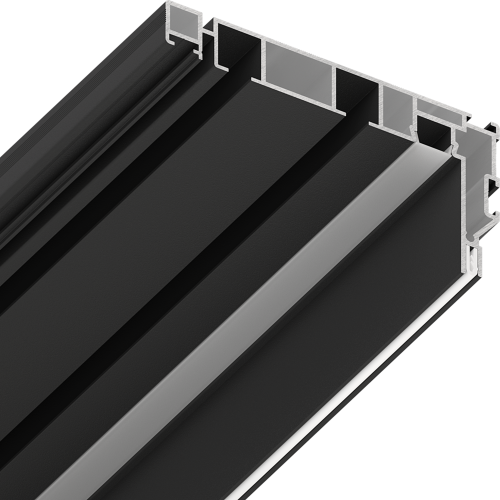 Карниз SLOTT Parsek, 3 м, черный