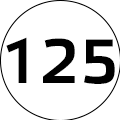 Круг d125
