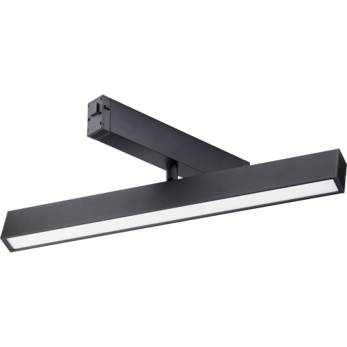 Магнитный светильник М220 03  матовый книжка 18W черный L410*25*120мм