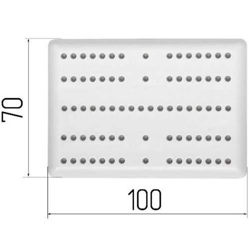 Площадка крепления карнизов 70х100
