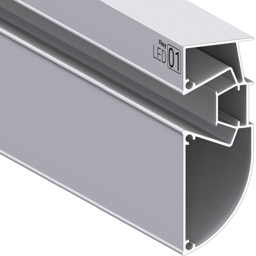 Багет AL ПФ-5594 - LED 01 - двухуровневый с подсветкой LED 1,5см