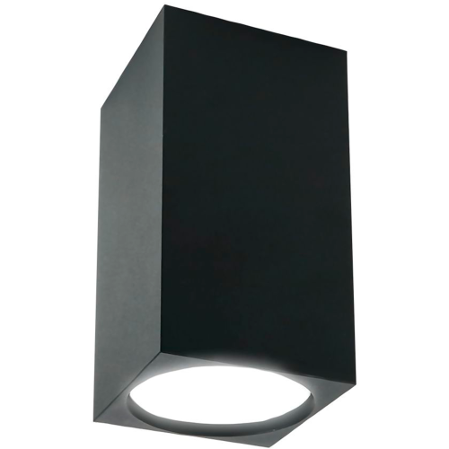 Светильник накладной под лампу gu10/mr-16, ART BLOCK черный, 55*55*100