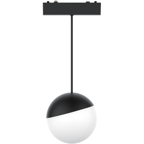 Светильник GLOBO MAGNETIC H5 48V 10W 120° CRI90 OSRAM 4000K | Черный корпус D100х147mm