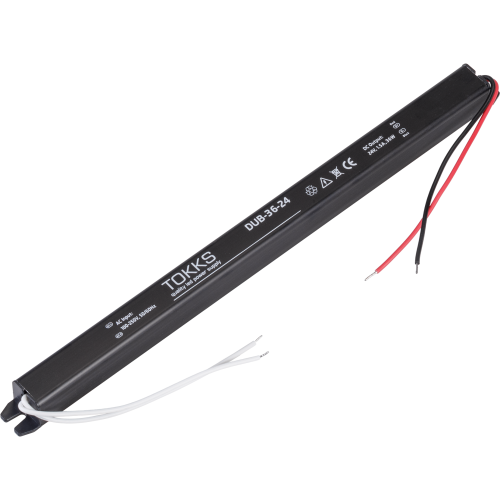 Блок питания  36w DUB 24v длинный IP40 282*17.5*17.5mm