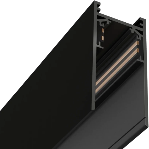 Трековая система универсальная MAGNETIC S20 48V 4TRA BLACK 2000x26x52mm