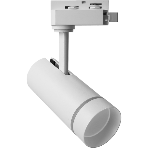Светильник трековый светодиодный на шинопровод 12W, 1080 Lm, 4000К, белый, 80 градусов, AL106