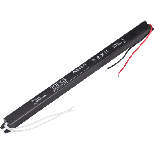 Блок питания  60w DUB 24v длинный IP40 310*17.5*17.5mm