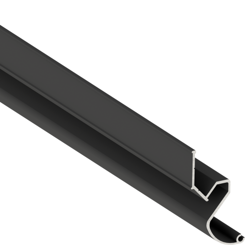 Профиль RAUND BAZA  черный, 2м