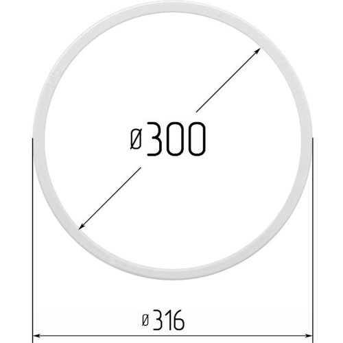 Кольцо d300 мм
