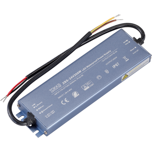 Блок питания ZBS-24V 200W 8.3A IP67 270*68*23mm