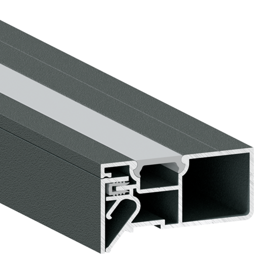 Конструкционный профиль с подсветкой FOTON UP ЧЕРНЫЙ  2м