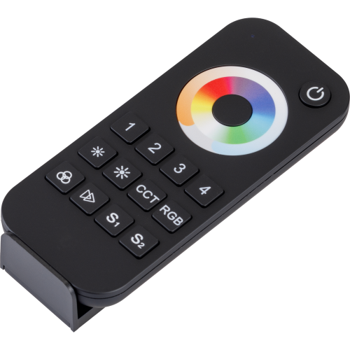 Пульт Ampe RMT-4UTW-RGB+Mix/RGBW/RGB/MIX/DIM-4 зоны (черный)