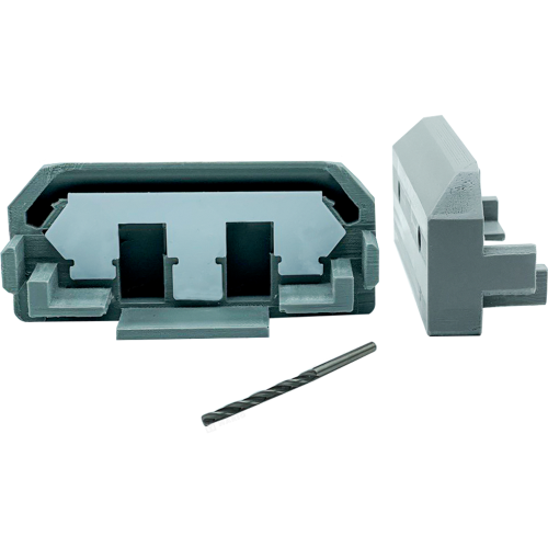 Элемент ПК-14, МАГНИТНЫЙ торцевой, белый, пластик (левый/правый, комплект 2шт)