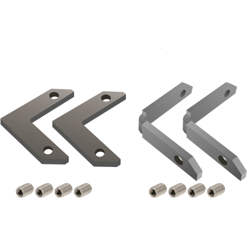 TR2027-AL Комплект угловых соединителей трека SMART ONE, алюминий