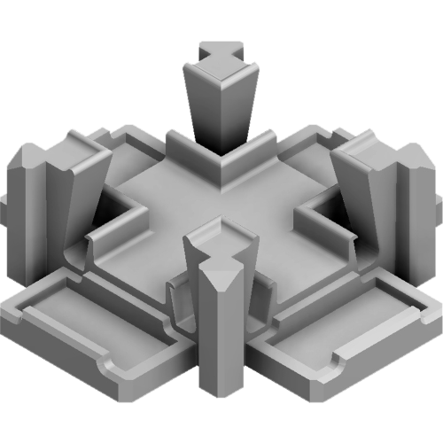 Перекрестье 3см, 90 град. слим