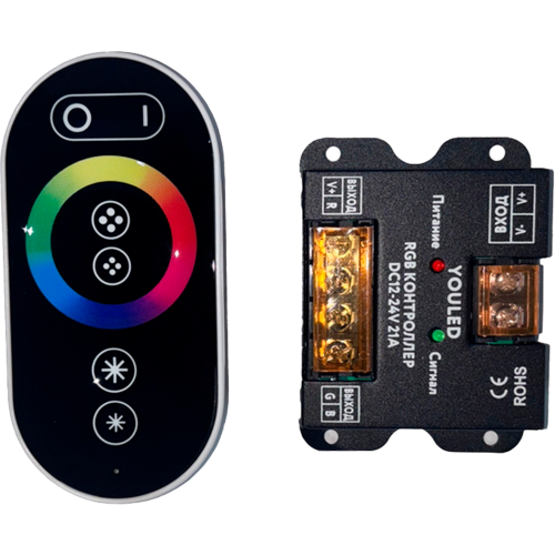 Комплект YOULED TOUCH RGB  (контроллер+пульт)
