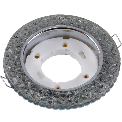 Светильник GX53 H4  ECOLA БАБОЧКИ черный