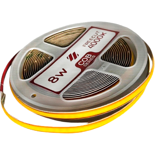 Лента светодиодная YouLed FREECUT COB 8w 4000K 400/м 8мм