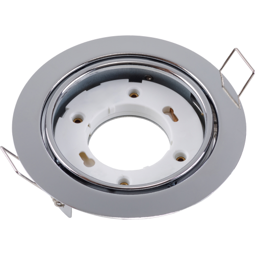 Светильник GX53 H4 хром поворотные Ecola