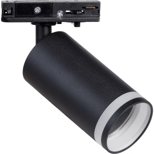 Трековый светильник 2003 черный GU10 SLIM L55*165мм