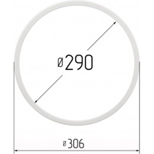 Кольцо d290 мм