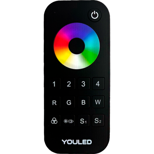 Пульт YouLed YL-RT9 для RGB/RGBW контроллера 4 зонный