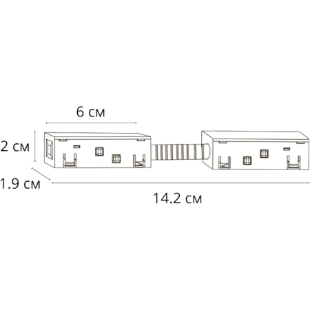 A483306 Коннектор для шинопровода Arte Lamp LINEA-ACCESSORIES
