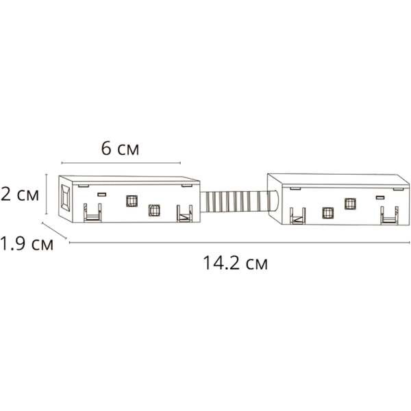 A483306 Коннектор для шинопровода Arte Lamp LINEA-ACCESSORIES