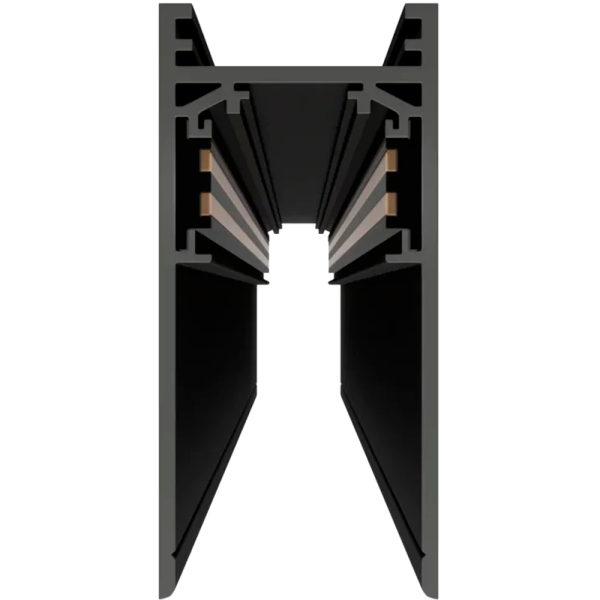 Трековая система универсальная MAGNETIC S20 48V 4TRA BLACK 2000x26x52mm