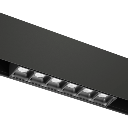 Светильник LINER BLACK MASK MAGNETIC S20 48V 6W 36° 3000-6000K TRIX CRI90 OSRAM | Черный корпусL112