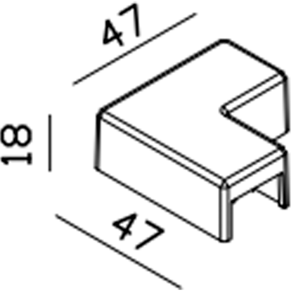 "L" соединитель корда