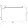 Багет AL ПФ-11262 Standart01 80 Led 2м