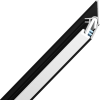 Профиль LumFer Clamp Umbra (2м) черный мат AX-4983 перфорированный