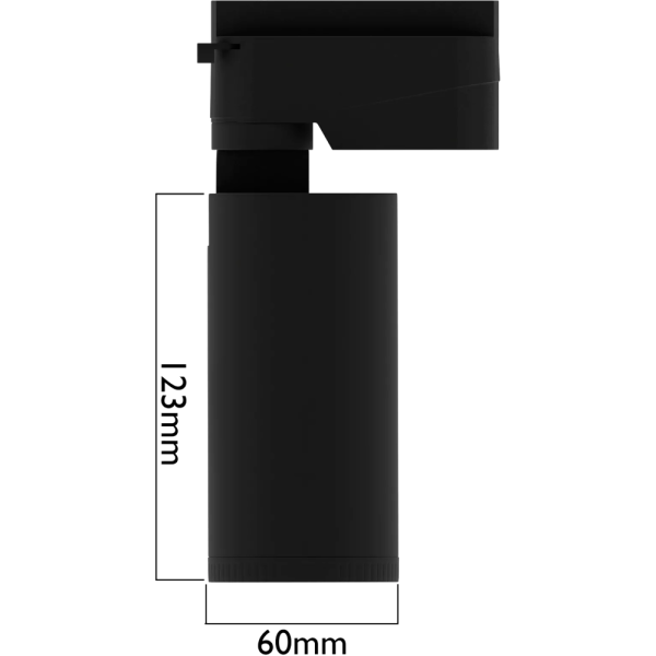 Трековый светильник 2TRA City Zoom 10W 4000K, черный