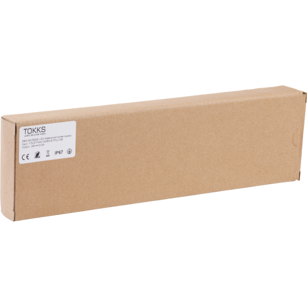 Блок питания ZBS-24V 300W 12.5A IP67 270*68*23mm