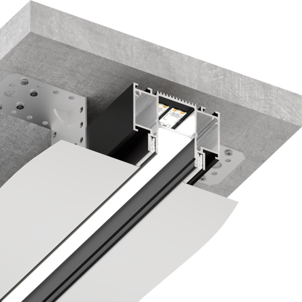 Профильная система SLOTT Canyon, черная