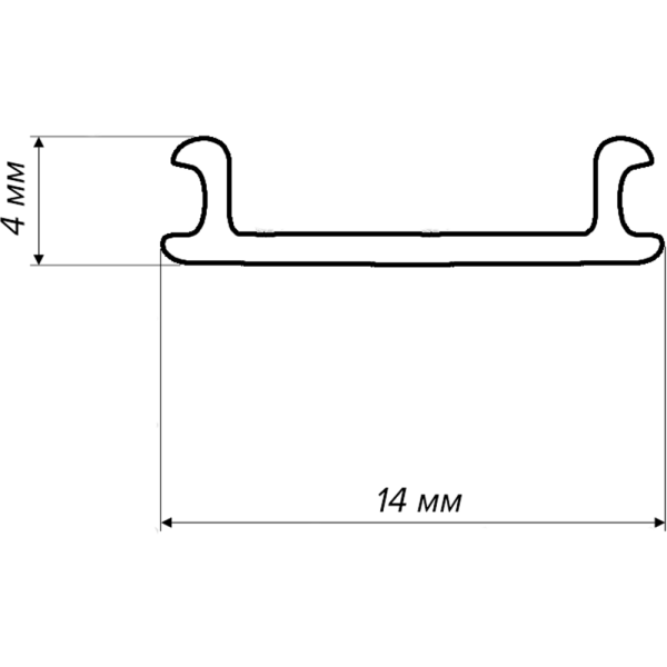 Вставка для ПК-14/ПК-16, полупрозрачная