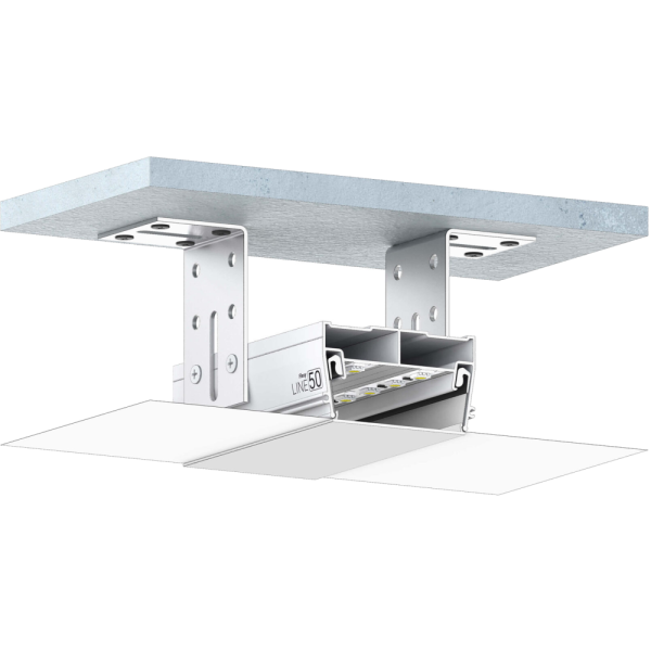 Багет AL ПФ-7320 - LINE 50 - световые линии под 5см